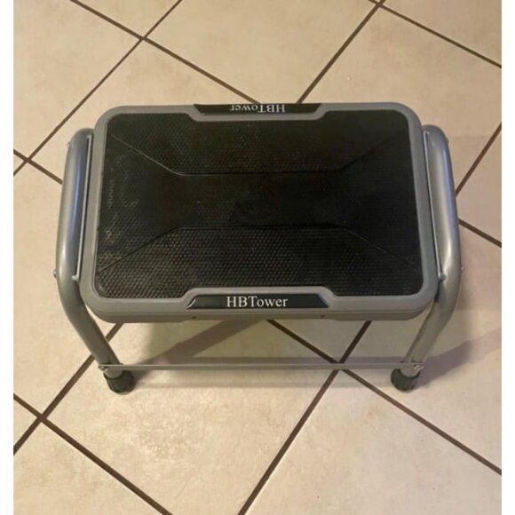 Step Stool, HBTower Step Stools for Adults Kids with Non-Slip Rubber Feet - Picture 2 of 3